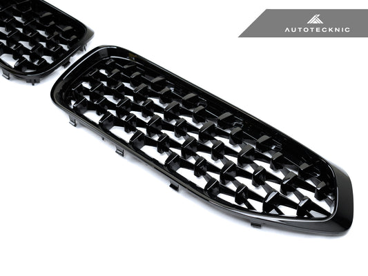 AutoTecknic Painted Glazing Black Front Grille Set - G29 Z4 - Graveyard Performance