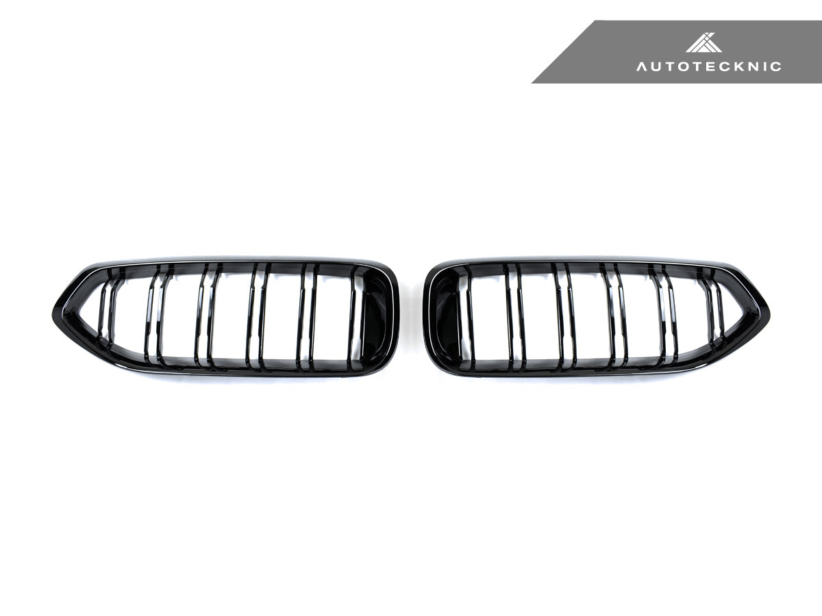 AutoTecknic Dual-Slats Gloss Black Front Grille Set - G29 Z4 - Graveyard Performance