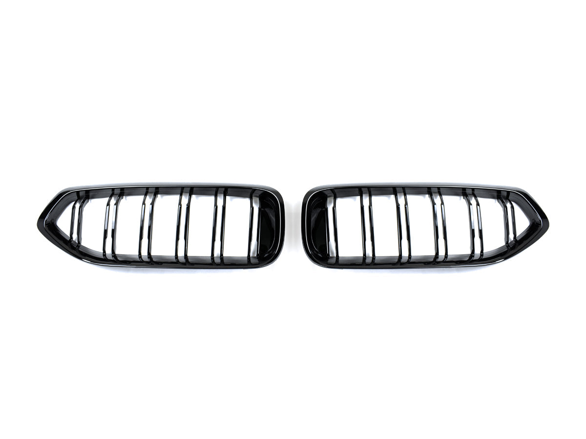 AutoTecknic Dual-Slats Gloss Black Front Grille Set - G29 Z4 - Graveyard Performance
