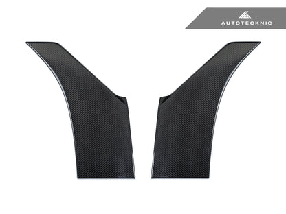 AutoTecknic Dry Carbon Fiber Fender Trim Set - G06 X6 - Graveyard Performance