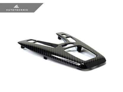 AutoTecknic Dry Carbon Fiber Shift Console Trim - F10 M5 M-DCT - Graveyard Performance