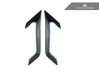 AutoTecknic Dry Carbon Fiber Side Vent Set - F96 X6M - Graveyard Performance
