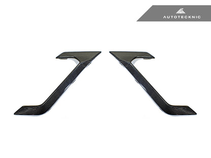AutoTecknic Dry Carbon Fiber Side Vent Set - F96 X6M - Graveyard Performance