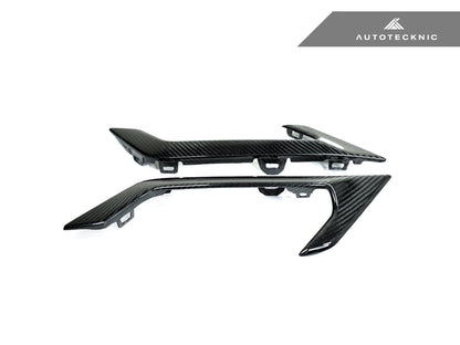 AutoTecknic Dry Carbon Fiber Side Vent Set - F96 X6M - Graveyard Performance