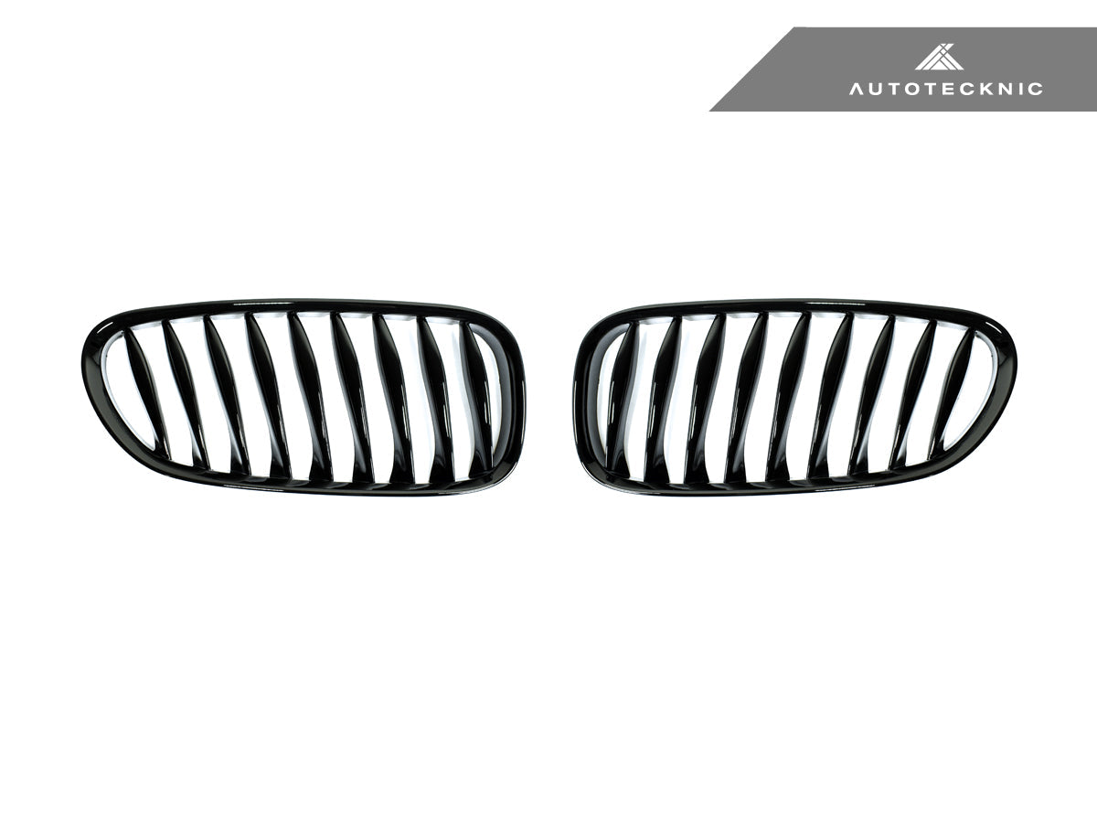 AutoTecknic Gloss Black Front Grille Set - E85 Z4 / Z4M - Graveyard Performance