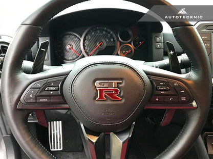 AutoTecknic Painted Competition Shift Paddles - Nissan R35 GTR 2017-Up - Graveyard Performance