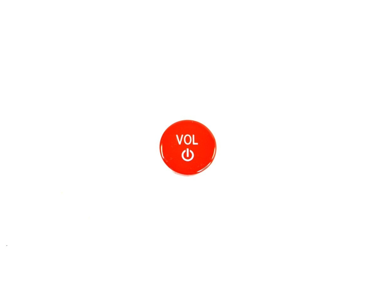 AutoTecknic Bright Red Audio Volume Button - G22/ G23/ G26 4-Series - Graveyard Performance