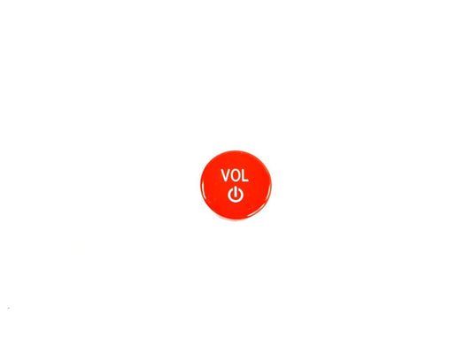 AutoTecknic Bright Red Audio Volume Button - G22/ G23/ G26 4-Series