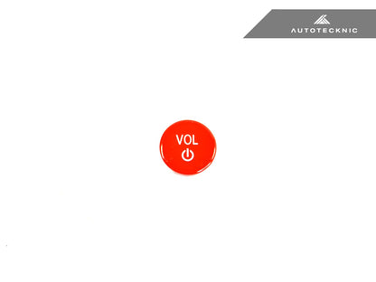 AutoTecknic Bright Red Audio Volume Button - G42 2-Series Coupe