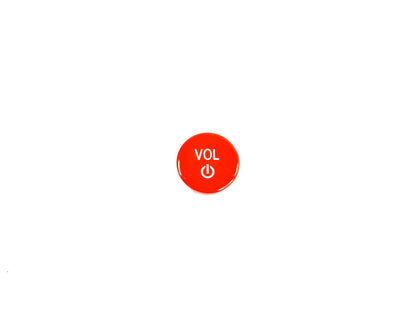 AutoTecknic Bright Red Audio Volume Button - G42 2-Series Coupe