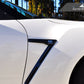 AutoTecknic Dry Carbon Fender Trims - Nissan R35 GT-R 2015-Up