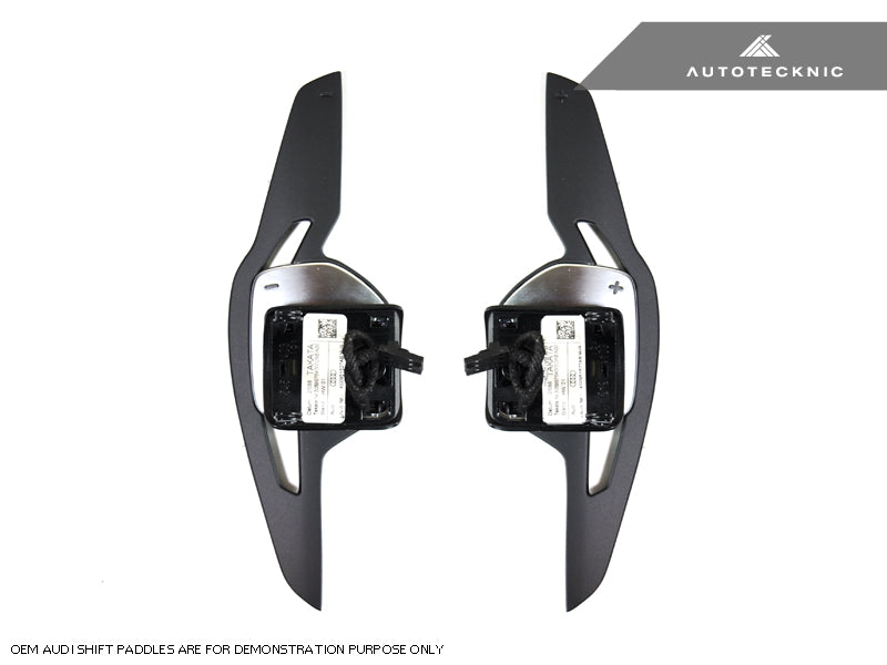 AutoTecknic Stealth Black Competition Shift Paddles - Audi DSG Vehicles - Graveyard Performance