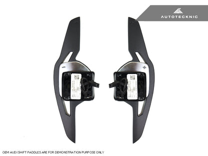 AutoTecknic Stealth Black Competition Shift Paddles - Audi DSG Vehicles - Graveyard Performance