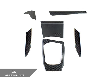 AutoTecknic Dry Carbon Fiber Interior Trim - G20 3-Series | G22 4-Series - Graveyard Performance