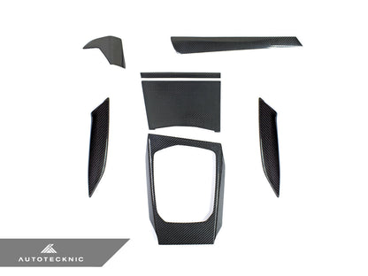 AutoTecknic Dry Carbon Fiber Interior Trim - G80 M3 | G82/ G83 M4 Pre-LCI - Graveyard Performance