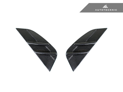 AutoTecknic Dry Carbon Fender Side Marker Set - G80 M3 - Graveyard Performance