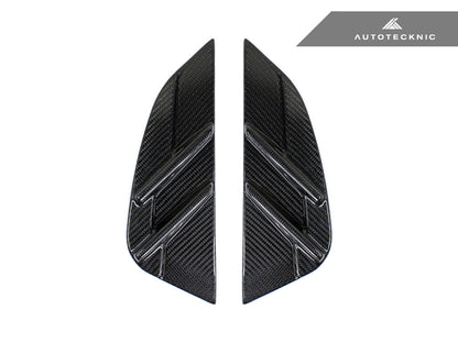 AutoTecknic Dry Carbon Fender Side Marker Set - G80 M3 - Graveyard Performance