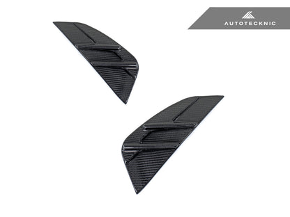 AutoTecknic Dry Carbon Fender Side Marker Set - G80 M3 - Graveyard Performance