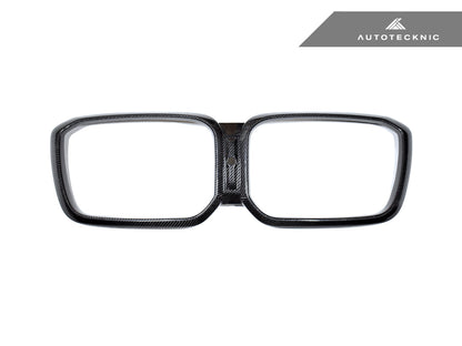 AutoTecknic Replacement Dry Carbon Grille Surround - G01 X3 | G02 X4 LCI - Graveyard Performance