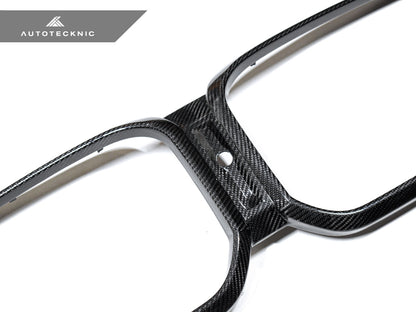 AutoTecknic Replacement Dry Carbon Grille Surround - F97 X3M LCI | F98 X4M LCI - Graveyard Performance