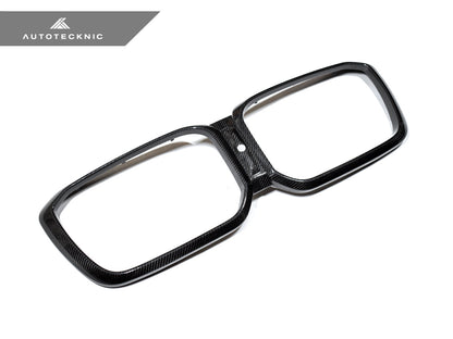 AutoTecknic Replacement Dry Carbon Grille Surround - F97 X3M LCI | F98 X4M LCI - Graveyard Performance