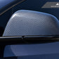 AutoTecknic Dry Carbon Fiber Mirror Covers - Tesla Model Y