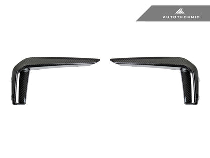 AutoTecknic Dry Carbon Front Bumper Trim - G30 5-Series M-Sport - Graveyard Performance