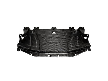 AutoTecknic Dry Carbon Fiber Cooling Shroud - A90 Supra - Graveyard Performance