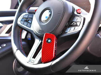 AutoTecknic Dry Carbon Remote Key Case - BMW