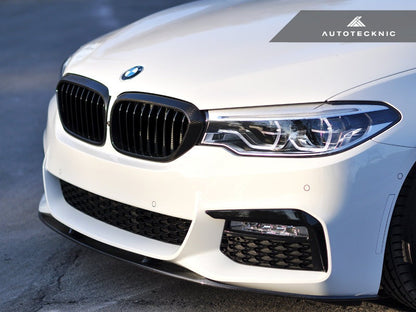 AutoTecknic Dry Carbon Fiber Front Grille Covers - G30 5-Series - Graveyard Performance