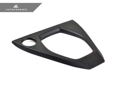 AutoTecknic Dry Carbon Shift Console Cover - Nissan R35 GTR 2017-Up - Graveyard Performance