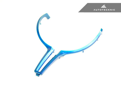 AutoTecknic Painted Steering Wheel Trim - F87 M2 | F80 M3 | F82/ F83 M4 | F10 M5 LCI | F06/ F12/ F13 M6 - Graveyard Performance