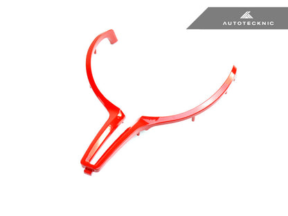 AutoTecknic Painted Steering Wheel Trim - F87 M2 | F80 M3 | F82/ F83 M4 | F10 M5 LCI | F06/ F12/ F13 M6 - Graveyard Performance