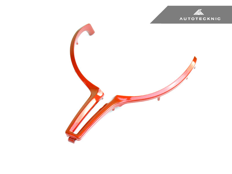 AutoTecknic Painted Steering Wheel Trim - F87 M2 | F80 M3 | F82/ F83 M4 | F10 M5 LCI | F06/ F12/ F13 M6 - Graveyard Performance