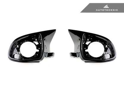 AutoTecknic Replacement Carbon Fiber Mirror Covers - F85 X5M | F86 X6M - Graveyard Performance