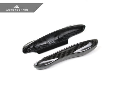 AutoTecknic Dry Carbon Key Remote Trim - Porsche Taycan | Panamera 17-Up | Cayenne 18-Up (G2) - Graveyard Performance