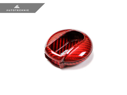 AutoTecknic Red Carbon Remote Key Case - MINI Cooper F54/ F55/ F56/ F57 | Countryman F60 - Graveyard Performance