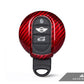 AutoTecknic Red Carbon Remote Key Case - MINI Cooper F54/ F55/ F56/ F57 | Countryman F60