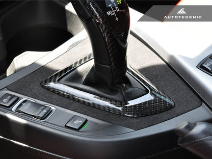 AutoTecknic Carbon Alcantara Shift Console Trim - F87 M2 | F20 1-Series | F22 2-Series - Graveyard Performance