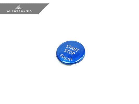 AutoTecknic Royal Blue Start Stop Button - E9X M3 | 3-Series - Graveyard Performance