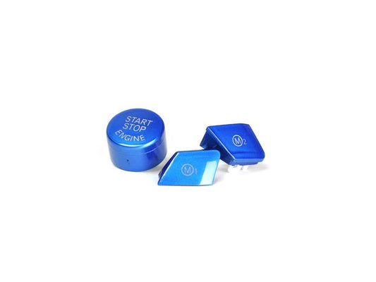 AutoTecknic Royal Blue M1/ M2 Button Set - F85 X5M | F86 X6M - Graveyard Performance