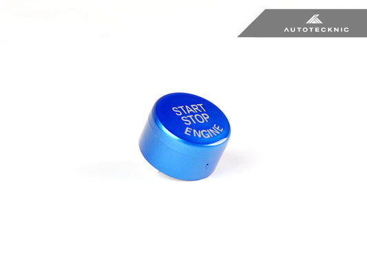 AutoTecknic Royal Blue Start Stop Button - F20 1-Series - Graveyard Performance