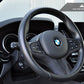 AutoTecknic Carbon Alcantara Steering Wheel Trim - G30 5-Series | G32 6-Series GT