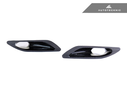 AutoTecknic Dry Carbon Competition Brake Air Ducts - F80 M3 | F82/ F83 M4 - Graveyard Performance
