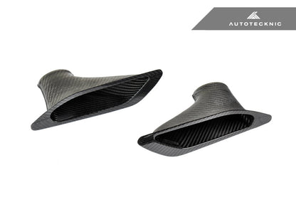AutoTecknic Dry Carbon Competition Brake Air Ducts - F80 M3 | F82/ F83 M4 - Graveyard Performance
