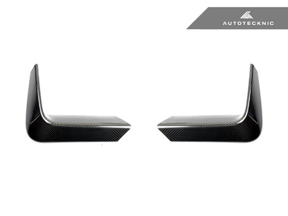 AutoTecknic Carbon Fiber Rear Bumper Trim - F80 M3 | F82/ F83 M4 - Graveyard Performance