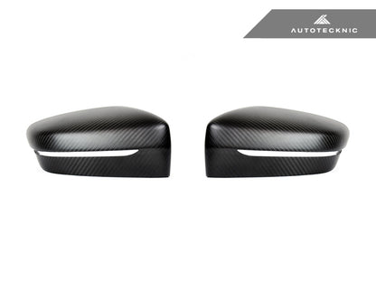 AutoTecknic Replacement Version II Dry Carbon Mirror Covers - G30 5-Series | G32 6-Series GT | G11 7-Series - Graveyard Performance