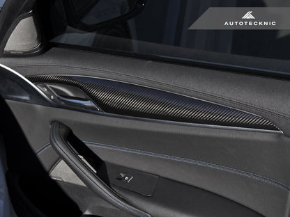 AutoTecknic Dry Carbon Fiber Interior Trim - G30 5-Series | F90 M5 - Graveyard Performance