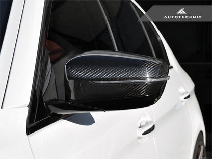 AutoTecknic Replacement Version II Dry Carbon Mirror Covers - G30 5-Series | G32 6-Series GT | G11 7-Series - Graveyard Performance