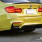 AutoTecknic Carbon Fiber Rear Bumper Trim - F80 M3 | F82/ F83 M4